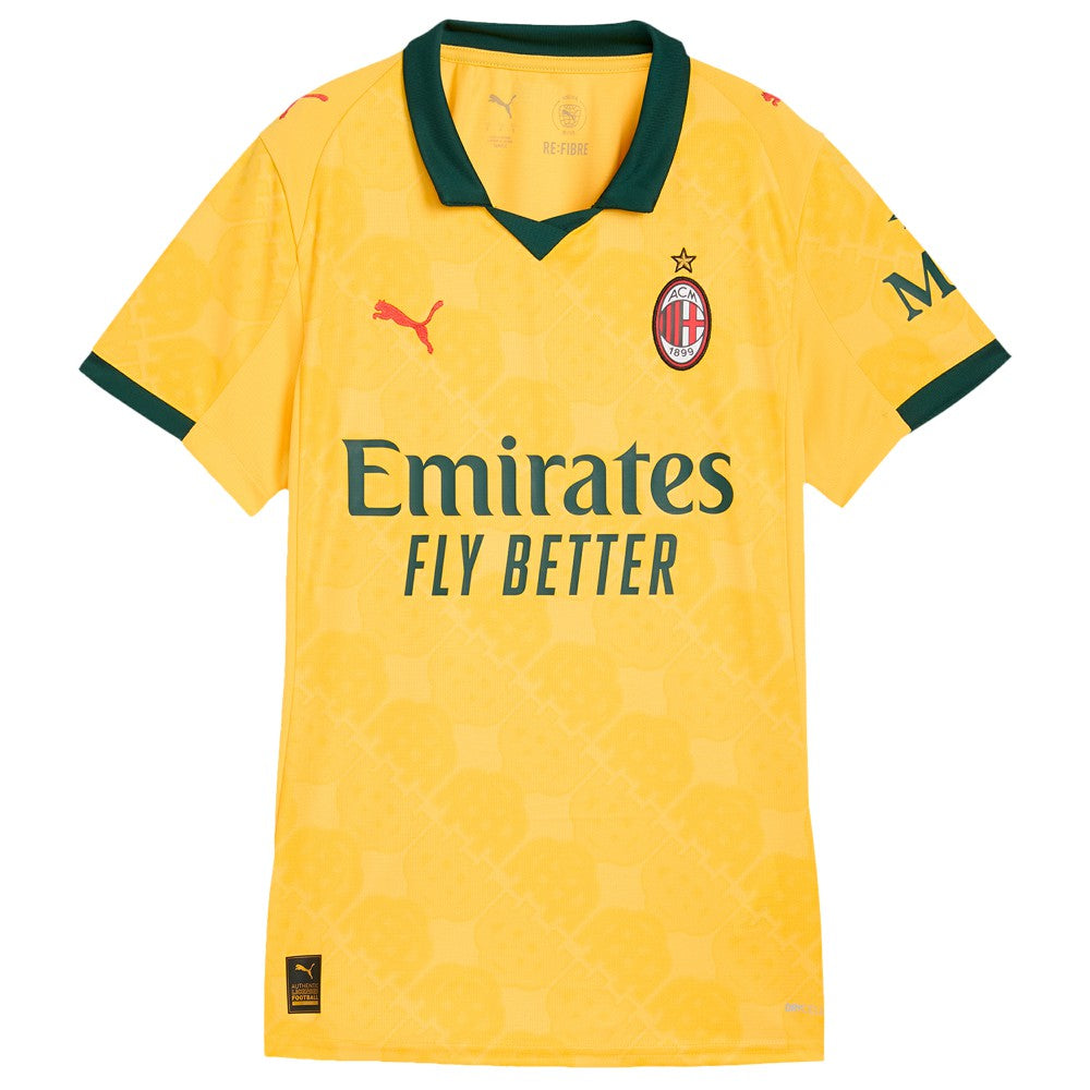 AC Milan Women's 2025/26 Third Replica Jersey - Yellow | Puma on sale