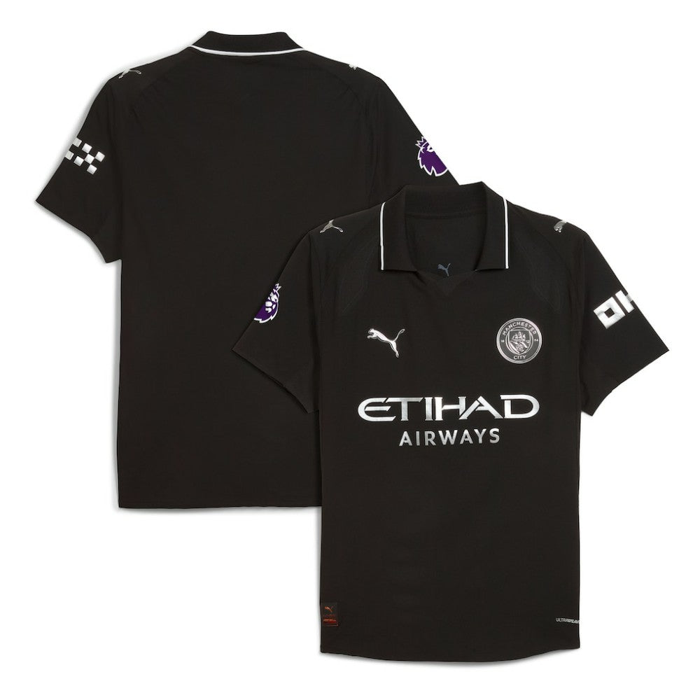 Manchester City 2025/26 Away Jersey - Black | Puma cheap