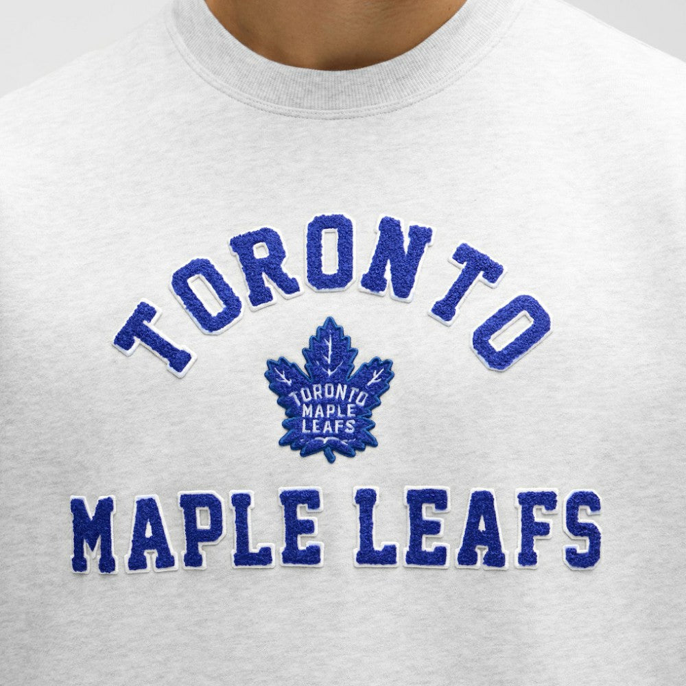 Toronto Maple Leafs lululemon Steady State Crew Heathered Core Ultra Light Grey