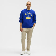 St. Louis Blues lululemon Steady State Crew College Cobalt