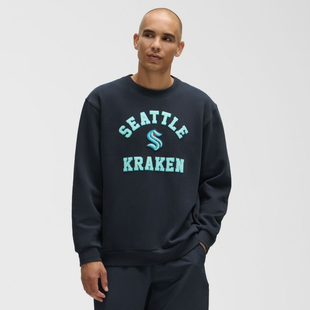 Seattle Kraken lululemon Steady State Crew True Navy
