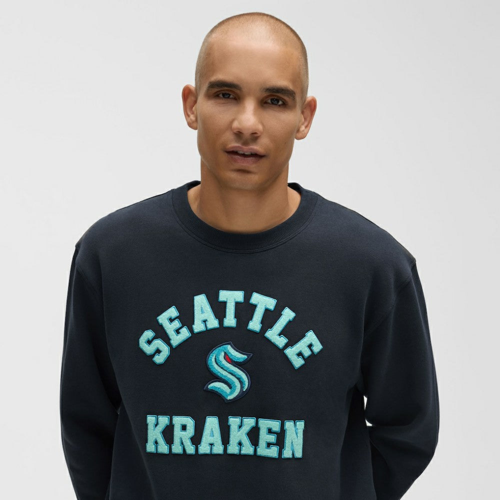 Seattle Kraken lululemon Steady State Crew True Navy