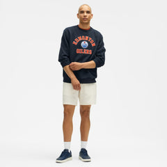 Edmonton Oilers lululemon Steady State Crew True Navy