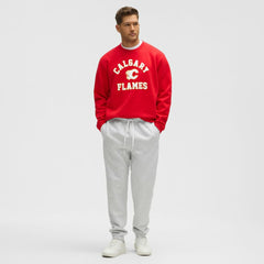 Calgary Flames lululemon Steady State Crew True Red