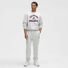 Colorado Avalanche lululemon Steady State Crew Heathered Core Ultra Light Grey