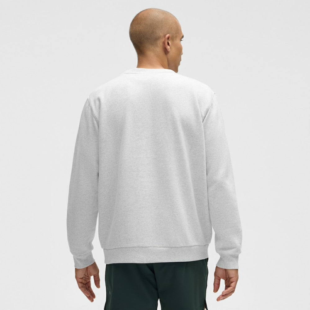 Chicago Blackhawks lululemon Steady State Crew Heathered Core Ultra Light Grey