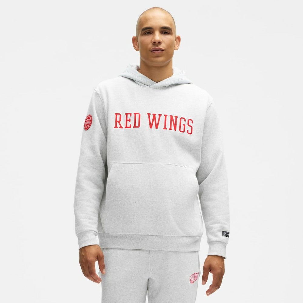 Detroit Red Wings lululemon Steady State Pullover Hoodie Heathered Core Ultra Light Grey
