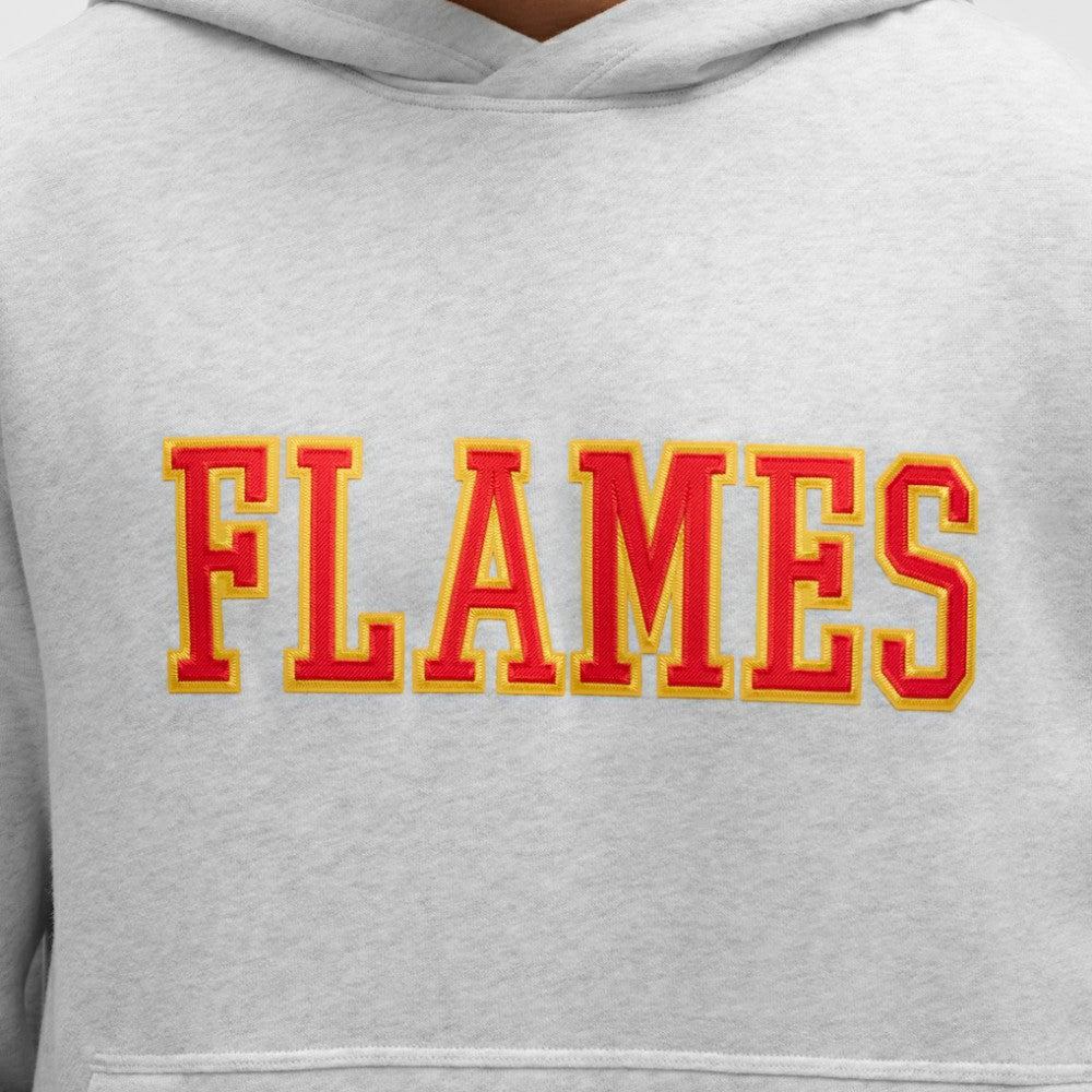 Calgary Flames lululemon Steady State Pullover Hoodie Heathered Core Ultra Light Grey