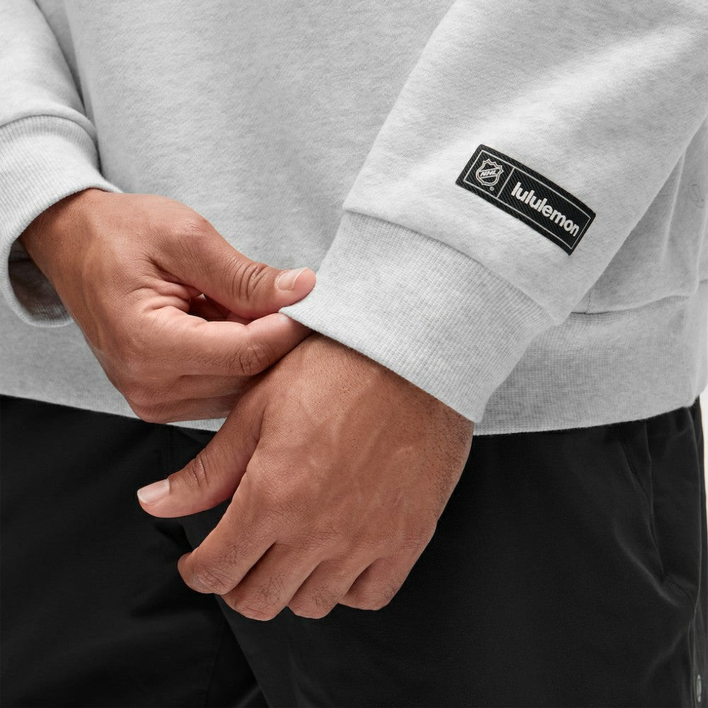 Calgary Flames lululemon Steady State Pullover Hoodie Heathered Core Ultra Light Grey