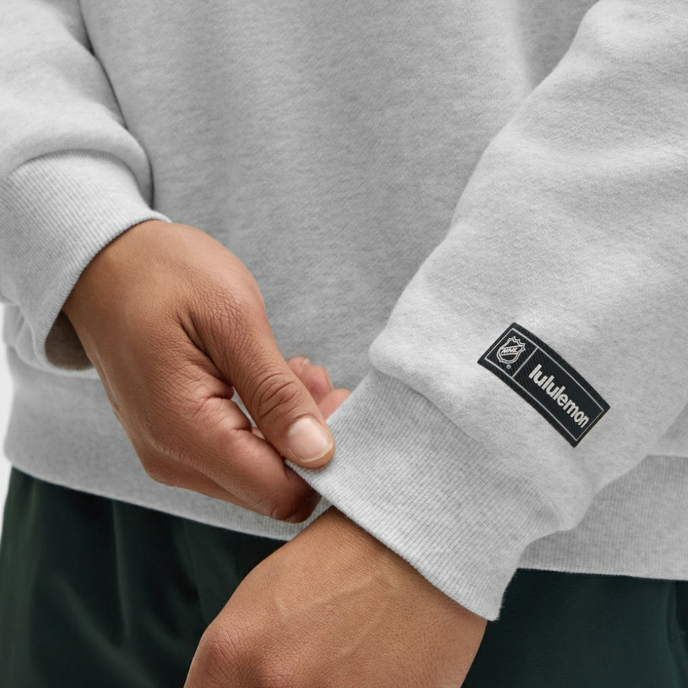 Minnesota Wild lululemon Steady State Pullover Hoodie Heathered Core Ultra Light Grey