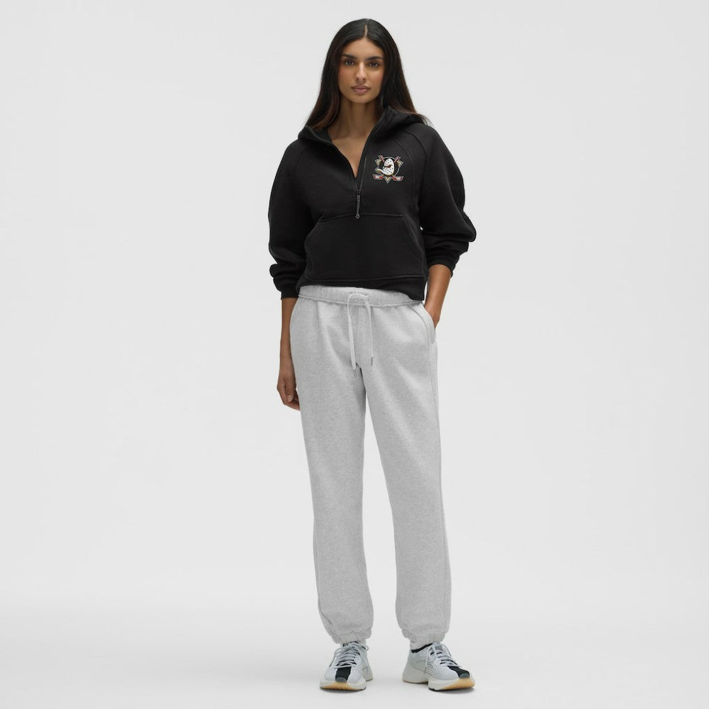 Anaheim Ducks lululemon Women's Scuba Oversized Half-Zip Hoodie Black