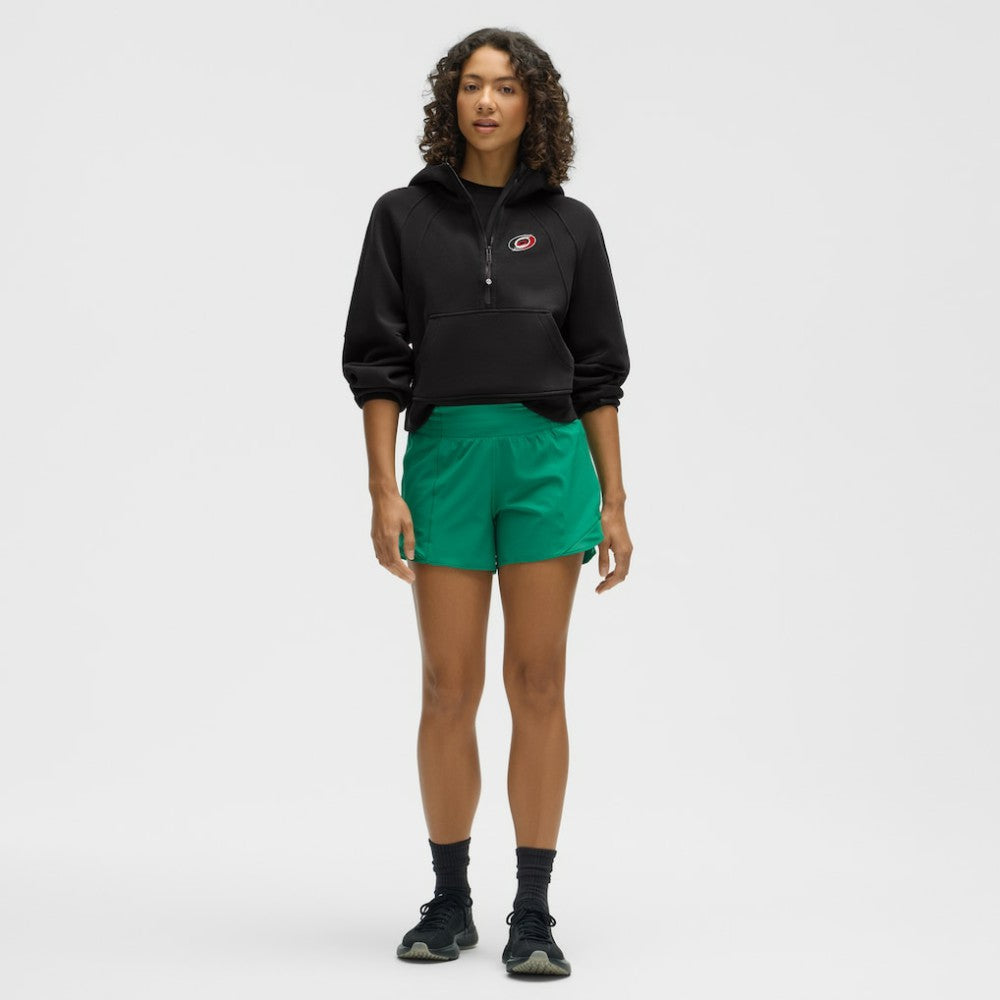 Carolina Hurricanes lululemon Women's Scuba Oversized Half-Zip Hoodie Black