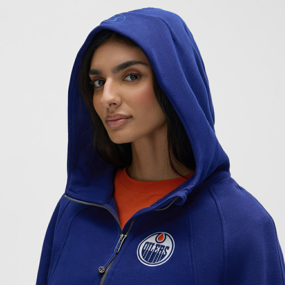 Edmonton Oilers lululemon Women's Scuba Oversized Half-Zip Hoodie Larkspur
