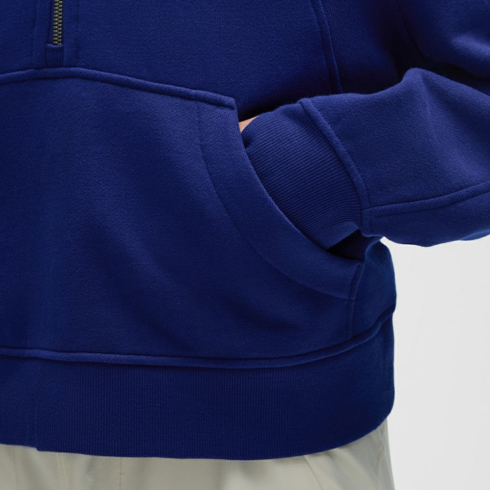 Edmonton Oilers lululemon Women's Scuba Oversized Half-Zip Hoodie Larkspur