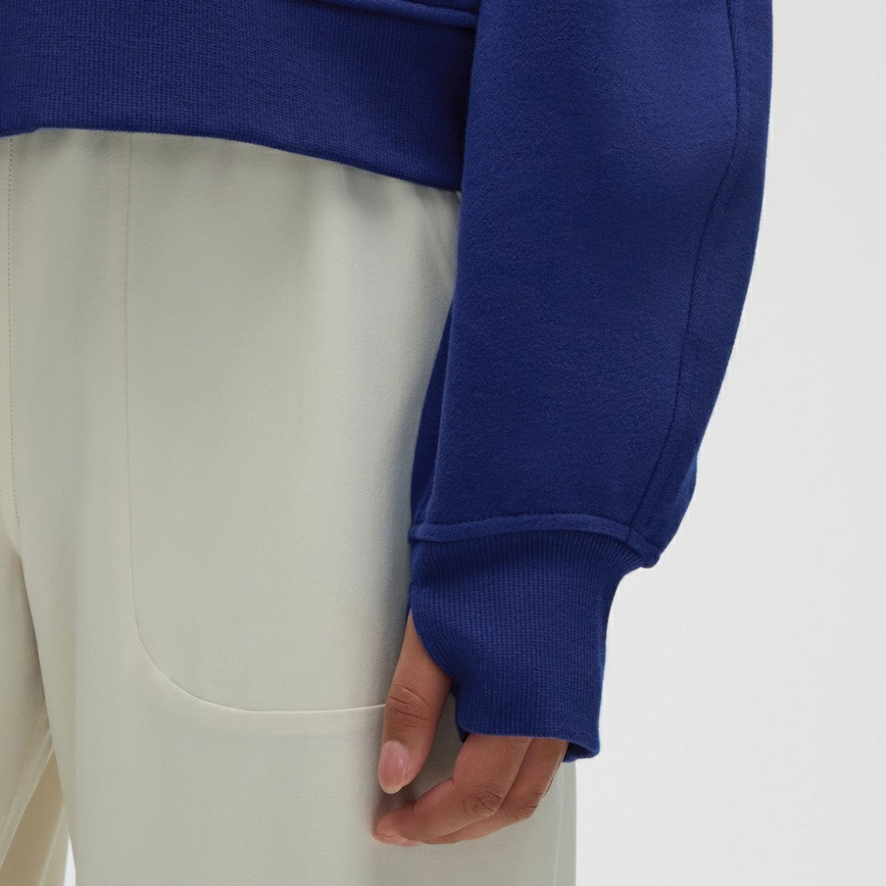 Edmonton Oilers lululemon Women's Scuba Oversized Half-Zip Hoodie Larkspur