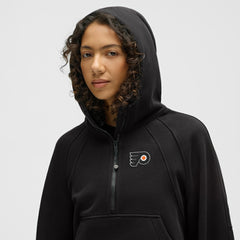 Philadelphia Flyers lululemon Women's Scuba Oversized Half-Zip Hoodie Black