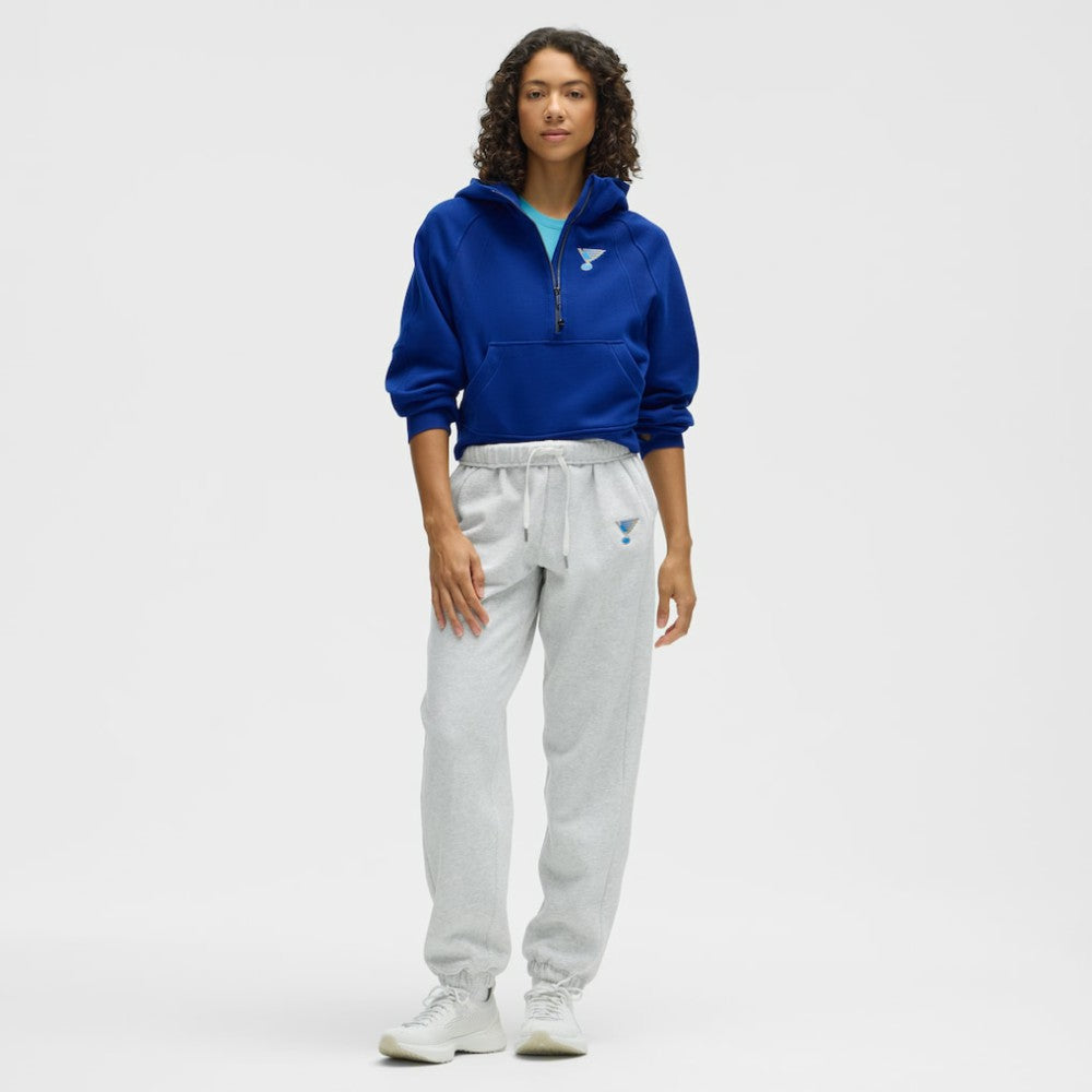 St. Louis Blues lululemon Women's Scuba Oversized Half-Zip Hoodie College Cobalt