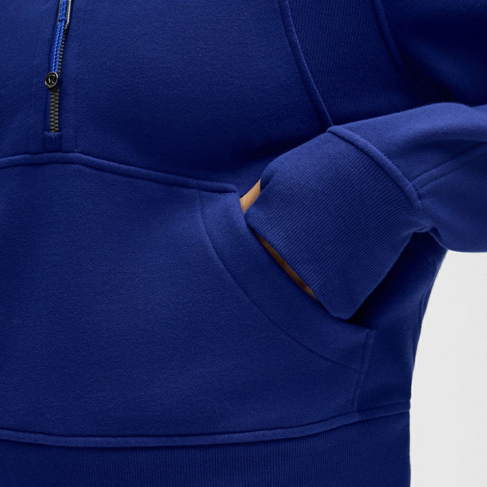 Toronto Maple Leafs lululemon Women's Scuba Oversized Half-Zip Hoodie Larkspur