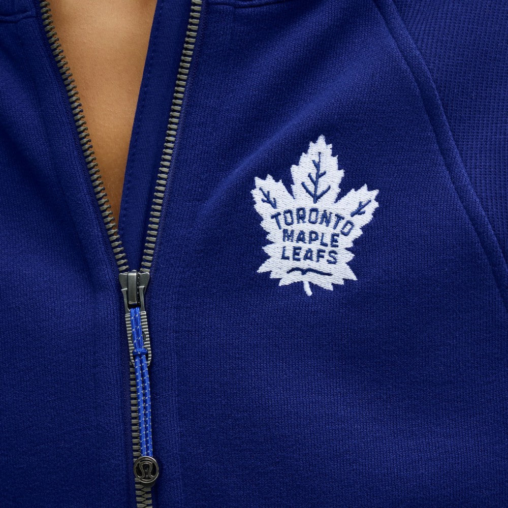 Toronto Maple Leafs lululemon Women's Scuba Oversized Half-Zip Hoodie Larkspur
