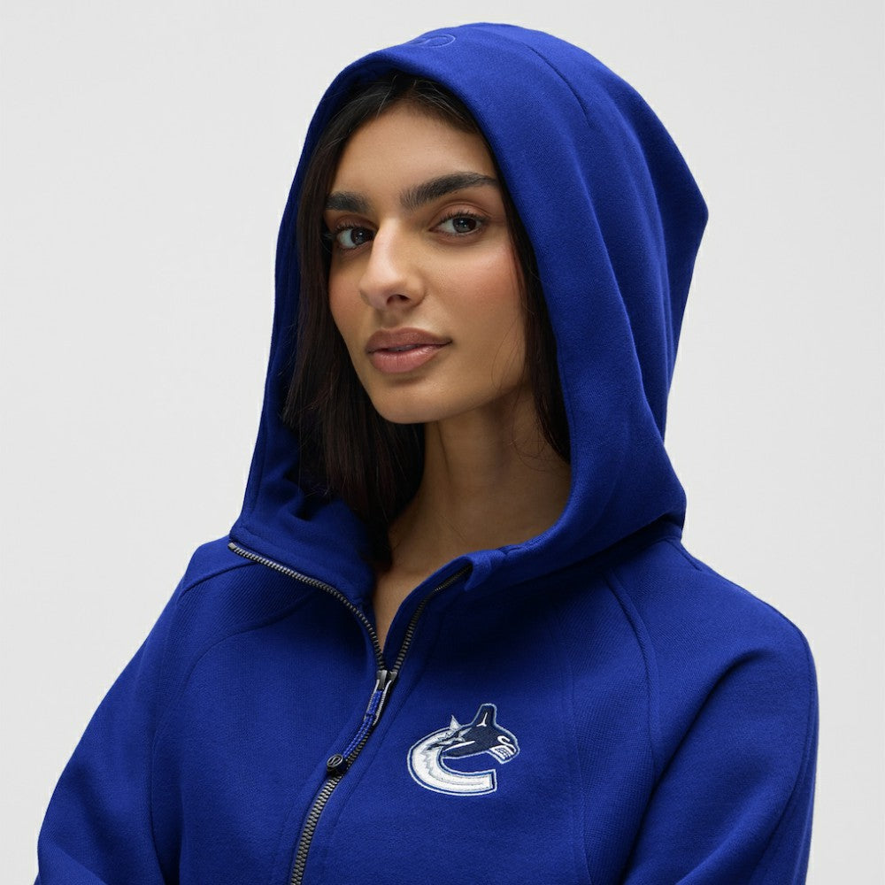 Vancouver Canucks lululemon Women's Scuba Oversized Half-Zip Hoodie Larkspur