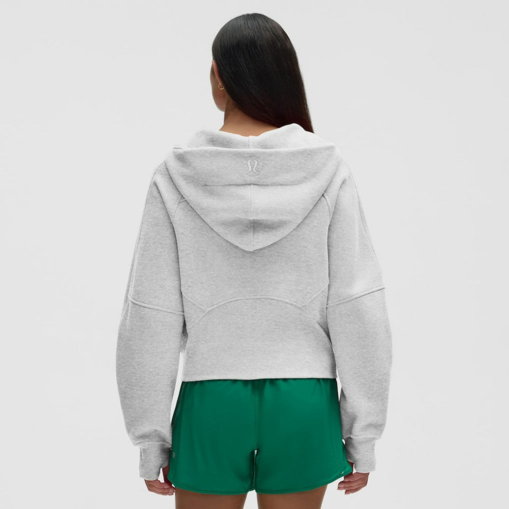 Vegas Golden Knights lululemon Women's Scuba Oversized Half-Zip Hoodie Heathered Core Ultra Light Grey
