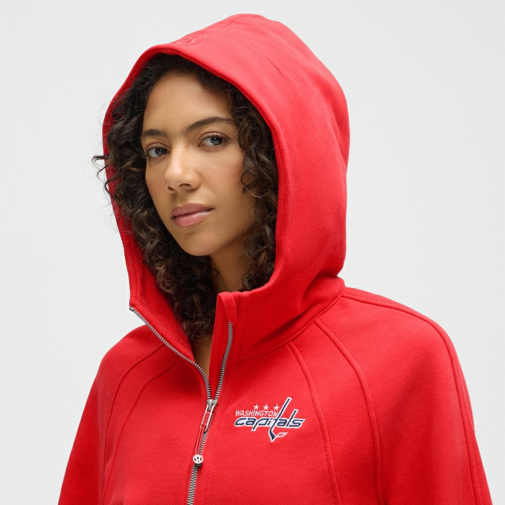 Washington Capitals lululemon Women's Scuba Oversized Half-Zip Hoodie True Red
