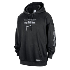 San Antonio Spurs Courtside Club Premium Hoodie - Black | Nike outlet