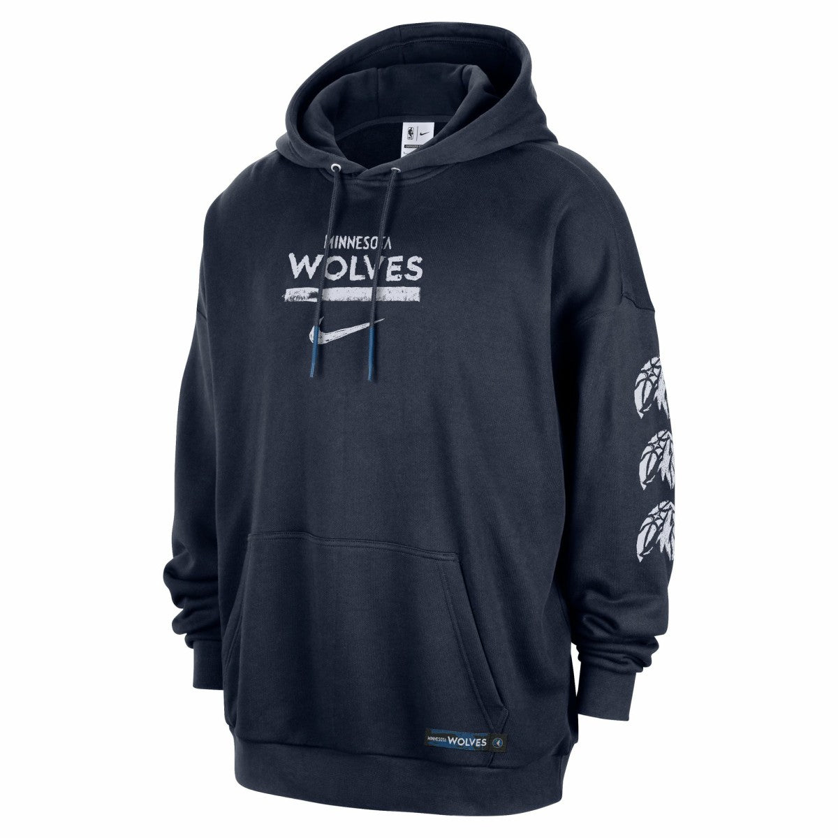 Minnesota Timberwolves Courtside Club Premium Hoodie - Navy | Nike online
