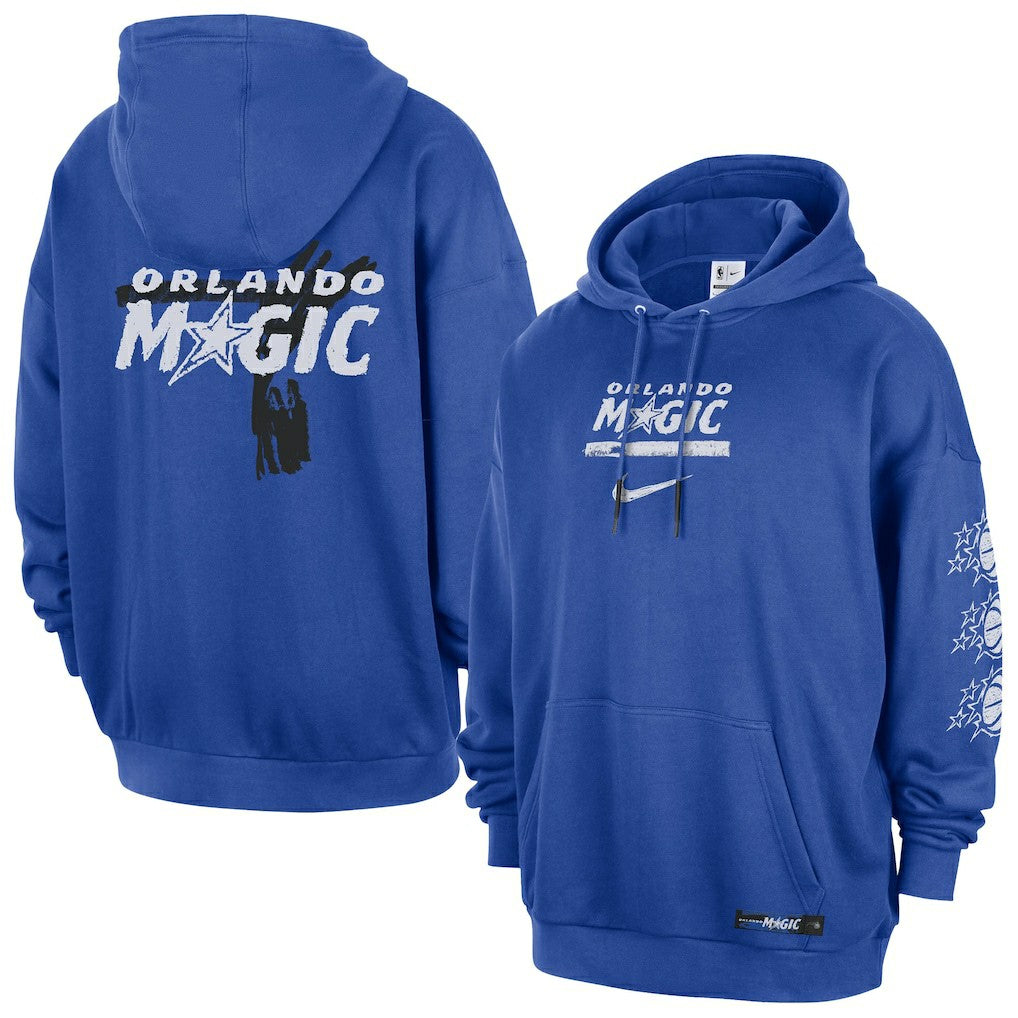 Orlando Magic Courtside Club Premium Hoodie - Blue | Nike outlet