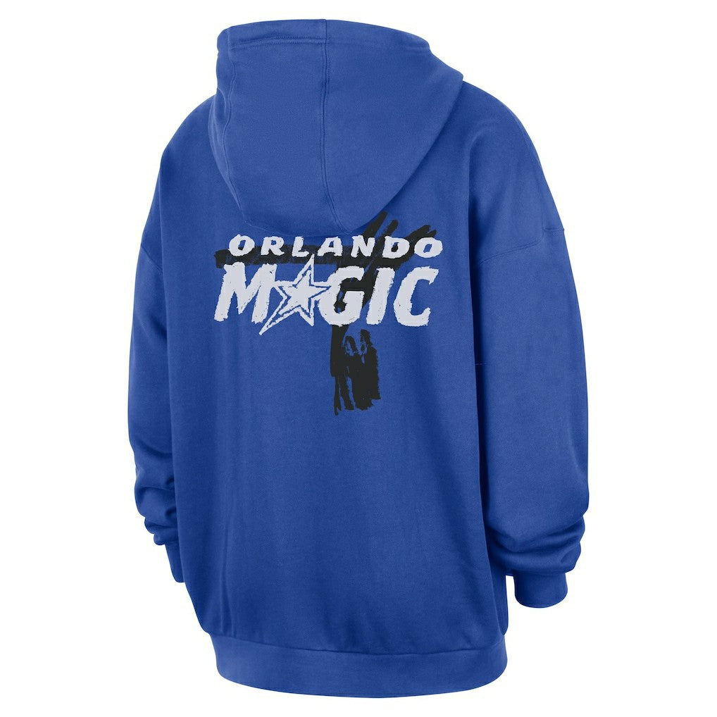 Orlando Magic Courtside Club Premium Hoodie - Blue | Nike outlet