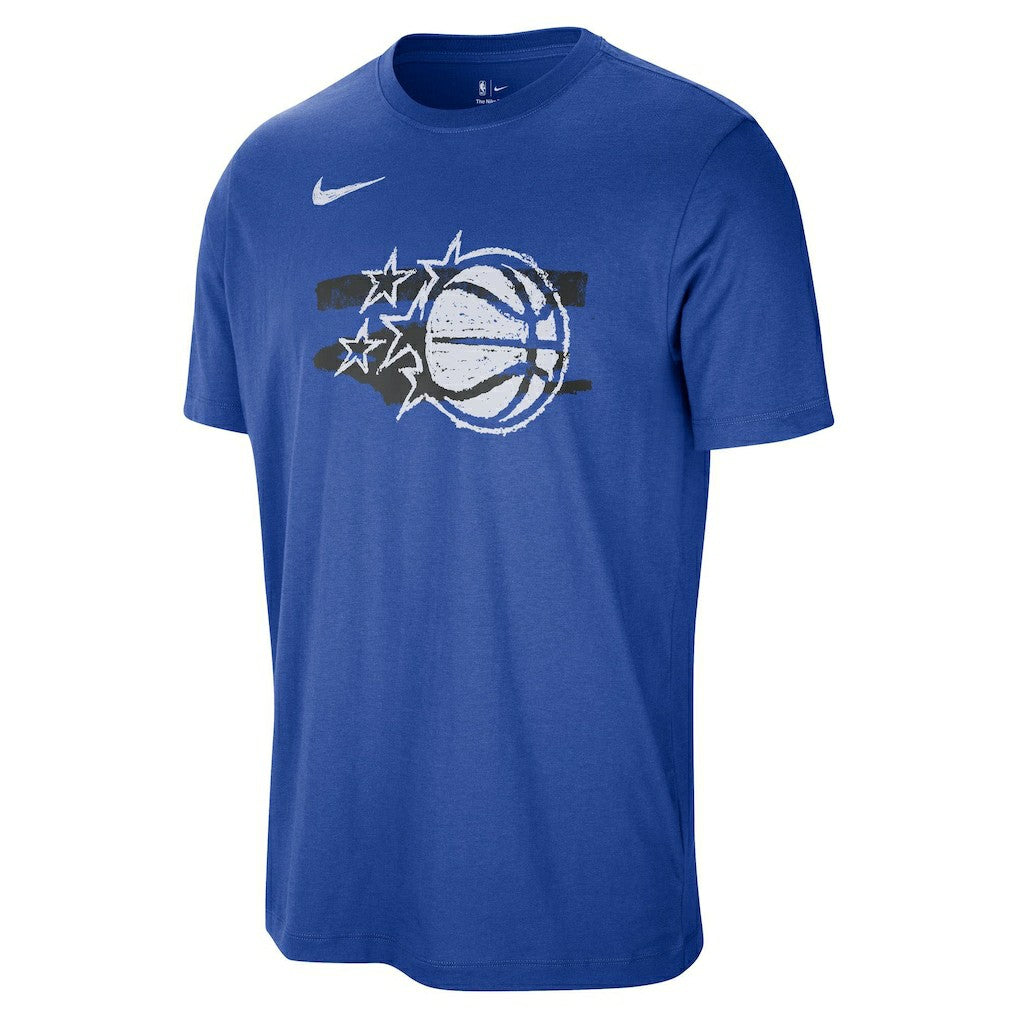 Orlando Magic Courtside Club Shape of the Game T-Shirt - Blue | Nike online