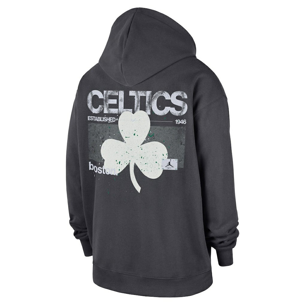 Boston Celtics Jordan Brand Statement Jumpman Flight Premiere Hoodie - Anthracite discount
