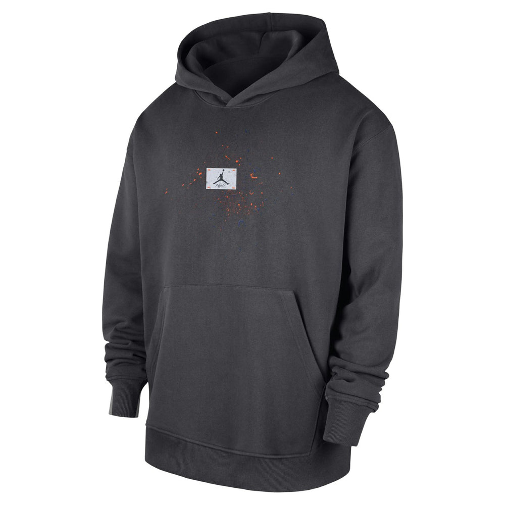 New York Knicks Jordan Brand Statement Jumpman Flight Premiere Hoodie - Anthracite sale