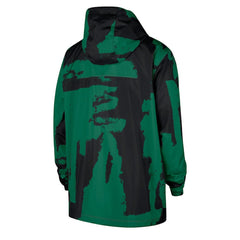Boston Celtics Courtside Club Premium Woven Full-Zip Hooded Jacket - Black/Kelly Green | Nike online