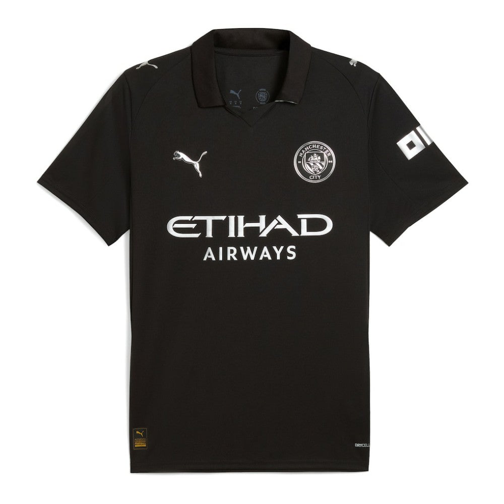 Manchester City 2025/26 Away Replica Custom Jersey - Black | Puma outlet