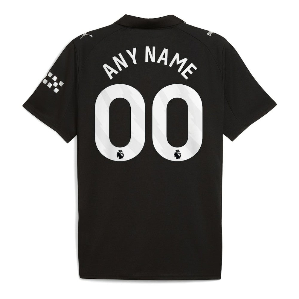 Manchester City 2025/26 Away Replica Custom Jersey - Black | Puma outlet