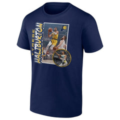 Tyrese Haliburton Indiana Pacers '90s Player Graphic T-Shirt - Navy shop