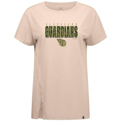 Cleveland Guardians Levelwear Women's Influx Protect W T-Shirt - Khaki
