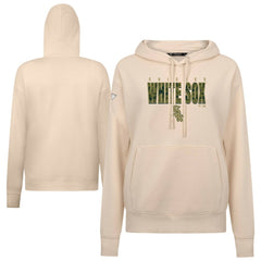 Chicago White Sox Levelwear Women's Adorn Protect W Pullover Hoodie - Khaki