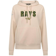 Tampa Bay Rays Levelwear Women's Adorn Protect W Pullover Hoodie - Khaki