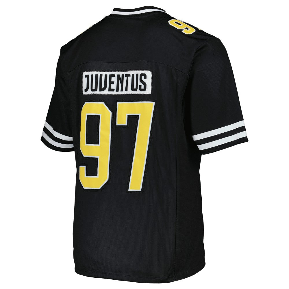 Juventus Collegiate American Football Foundation Fashion Jersey - Black | Fanatics online
