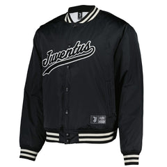 Juventus Collegiate Sateen Full-Snap Jacket - Black | Fanatics for sale