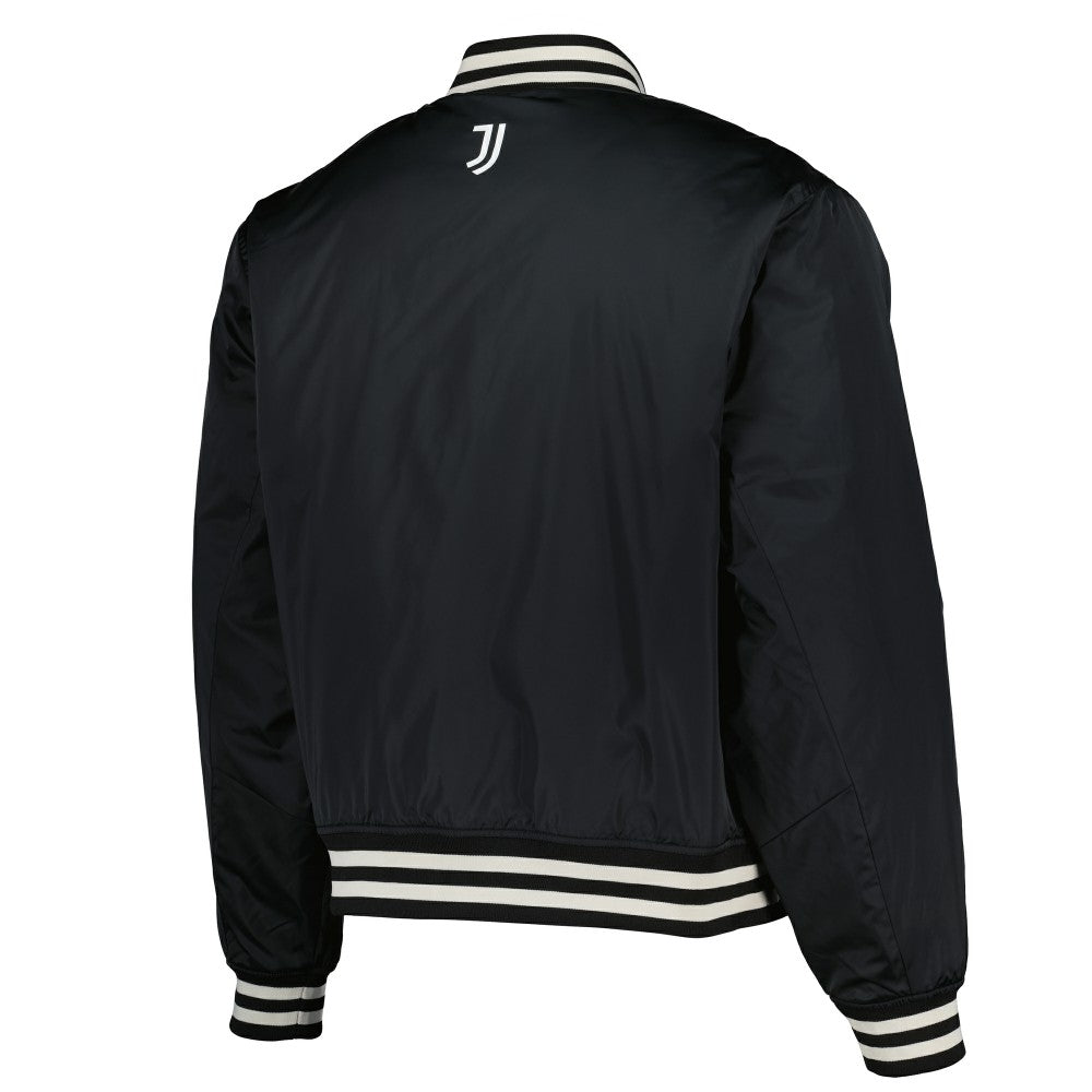 Juventus Collegiate Sateen Full-Snap Jacket - Black | Fanatics for sale