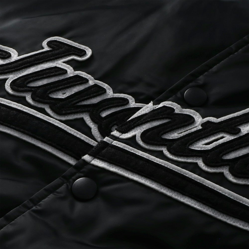 Juventus Collegiate Sateen Full-Snap Jacket - Black | Fanatics for sale