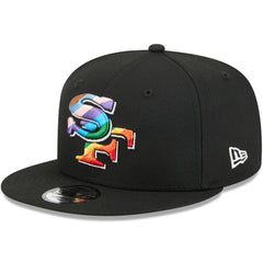 San Francisco 49ers New Era Pride 9FIFTY Snapback Hat - Black on sale