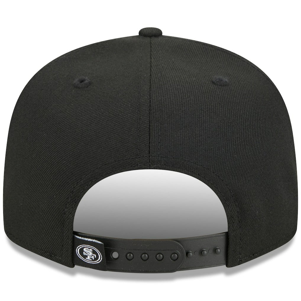 San Francisco 49ers New Era Pride 9FIFTY Snapback Hat - Black on sale