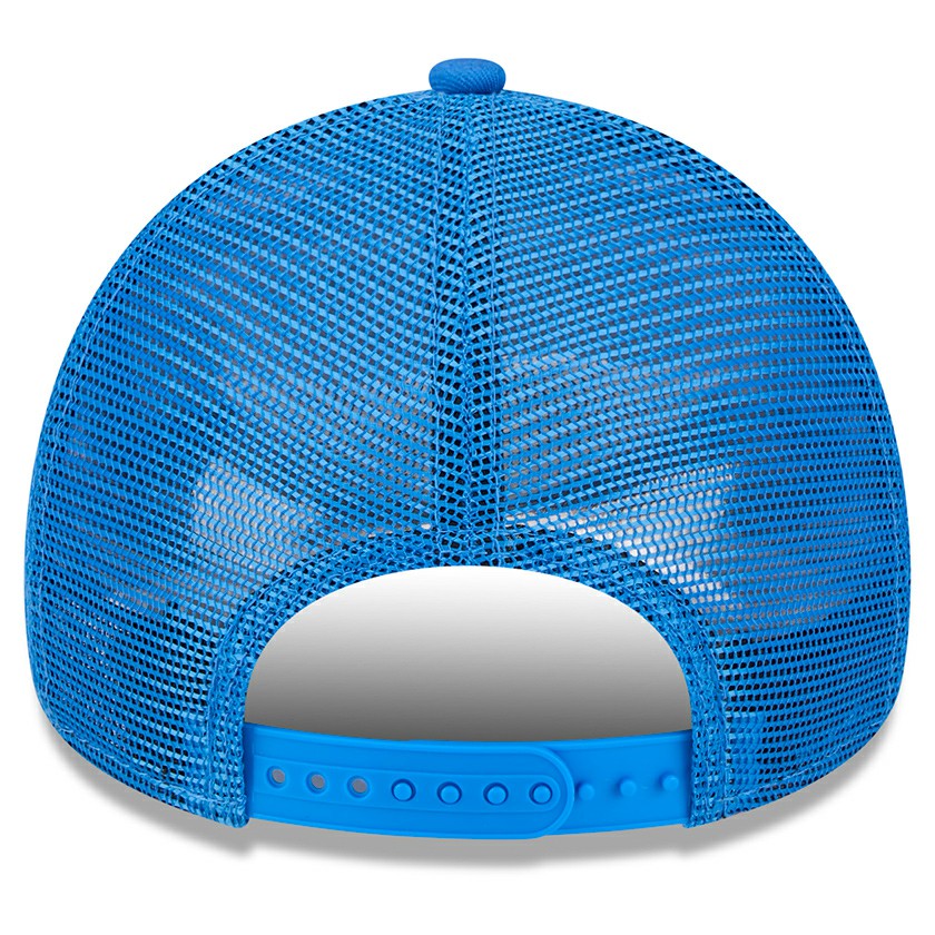 Oklahoma City Thunder Core Logo Foam Front A-Frame 9FORTY Adjustable Trucker Hat - Blue | New Era discount