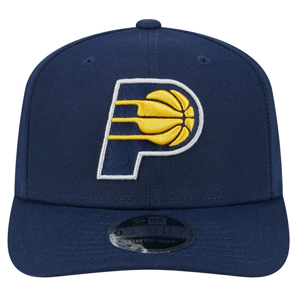 Indiana Pacers Core Logo 9SEVENTY Stretch-Snap Hat - Navy | New Era for sale