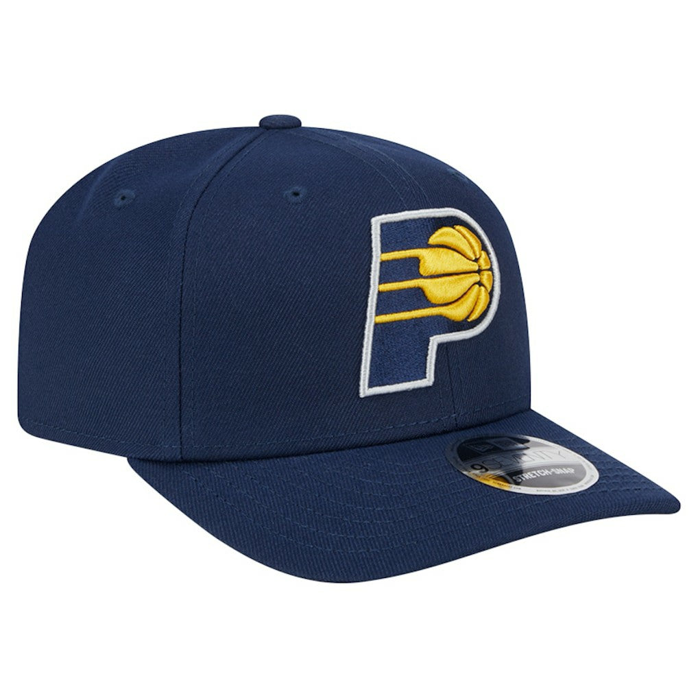 Indiana Pacers Core Logo 9SEVENTY Stretch-Snap Hat - Navy | New Era for sale