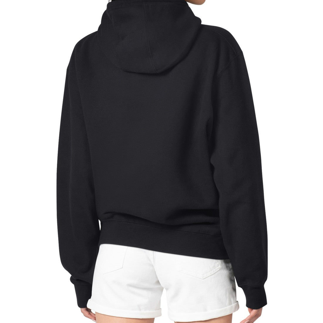 Denver Broncos G-III 4Her by Carl Banks Women's Metallic Print Football Sketch Fleece Pullover Hoodie - Black online